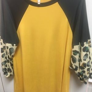 Leopard print tunic dress